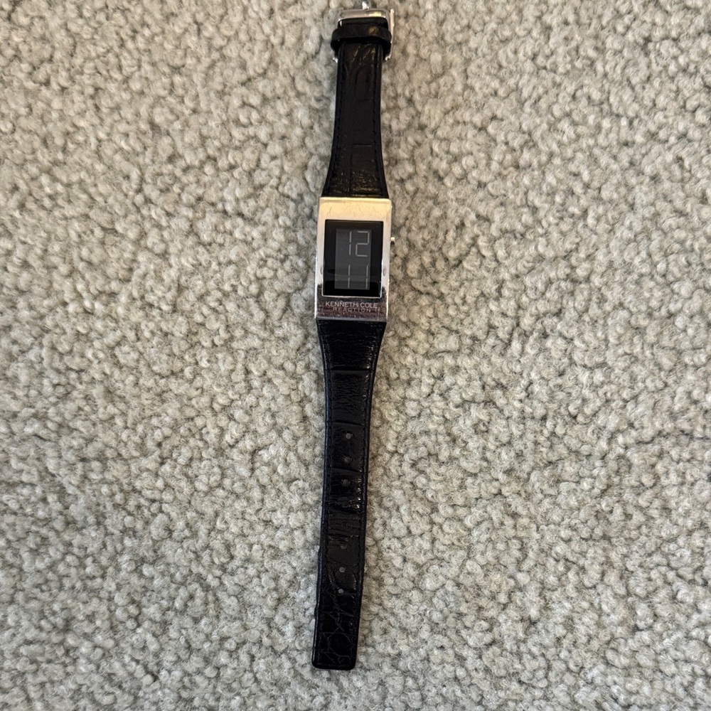 Kenneth Cole Black and Silver Women’s Watch